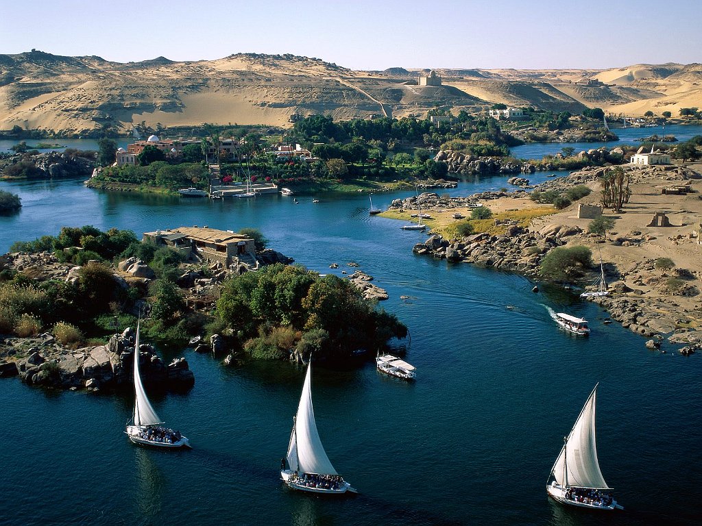 Nile River, Aswan, Egypt